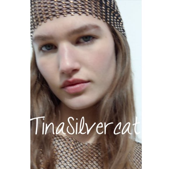 BLOGGER\'S FAVE! Zara Rhinestone Headband NWT main image 6